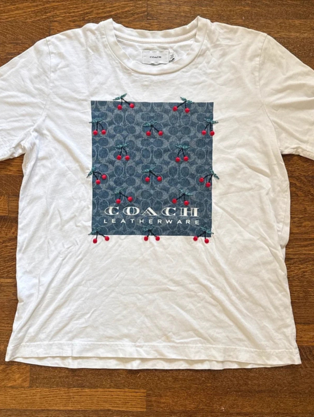 Coach Logo Cherry Tshirt